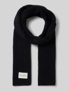 Marc O'Polo Schal aus reiner Baumwolle in Black, Größe 1