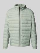 BOSS Orange Slim Fit Steppjacke mit Stehkragen Modell 'ODEN2' in Mint,...