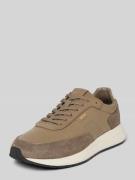 BOSS Low Top Sneaker aus echtem Leder Modell 'VINSTON' in Taupe, Größe...