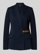 Lauren Ralph Lauren Blazer mit Reverskragen in Marine, Größe 34