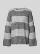Noisy May Oversized Strickpullover mit gerippten Abschlüssen Modell 'S...