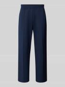 REVIEW Sweathose mit elastischem Bund in Marine, Größe S