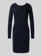 Jake*s Cocktail Slim Fit Cocktailkleid in Glitzer-Optik in Metallic Bl...