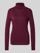 Tom Tailor Regular Fit Rollkragenpullover aus Baumwoll-Viskose-Mix in ...
