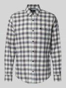 Lerros Freizeithemd mit Knopfleiste in Offwhite, Größe L