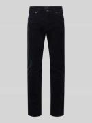 Christian Berg Men Cordhose mit 5-Pocket-Design in Marine, Größe 40/32