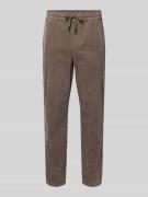 Only & Sons Tapered Cordhose aus Baumwoll-Mix Modell 'LINUS' in Hellbr...