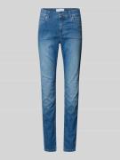 Angels Skinny Fit Jeans mit 5-Pocket-Design in Bleu, Größe 34/28