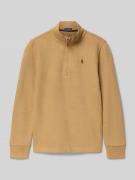 Polo Ralph Lauren Teens Regular Fit Troyer aus reiner Baumwolle in Cam...