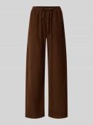 ZABAIONE Wide Fit Stoffhose mit Strukturmuster Modell 'Mara' in Mittel...