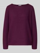 Tom Tailor Regular Fit Sweatshirt mit Viskose-Anteil in Bordeaux, Größ...