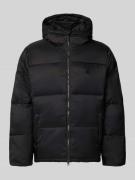 Wood Wood Steppjacke mit Kapuze Modell 'CLAUS PUFFER JACKET' in Black,...