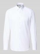OLYMP Level Five Slim Fit Businesshemd in Premiumqualität in Weiss, Gr...