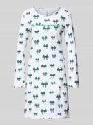 LOUIS & LOUISA Nachthemd aus reiner Baumwolle Modell 'Kuschelig verpac...