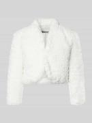 Christian Berg Cocktail Cocktailjacke aus Kunstfell mit Stehkragen in ...