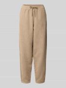 Tom Tailor Denim Barrel Fit Cordhose mit elastischem Bund in Beige, Gr...
