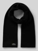 ECOALF Schal aus Lanawolle-Viskose-Mix in Black, Größe 1