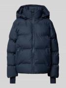 Neo Noir Steppjacke mit Reißverschlusstaschen in Marine, Größe 34