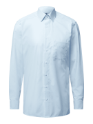 OLYMP Modern Fit Business-Hemd aus Popeline in Bleu, Größe 44