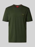 HUGO T-Shirt mit Rundhalsausschnitt Modell 'Dero' in Dunkelgruen, Größ...
