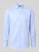 Christian Berg Men Regular Fit Businesshemd aus Baumwolle mit Kentkrag...