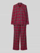 Polo Ralph Lauren Pyjama mit Label-Stitching Modell 'Cozy Flannel' in ...