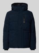 Tom Tailor Regular Fit Steppjacke mit abnehmbarer Kapuze in Marine, Gr...