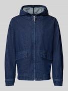 Marc O'Polo Denim Regular Fit Jeansjacke aus Baumwoll-Mix in Dunkelbla...