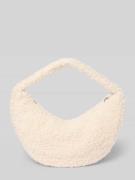 CK Calvin Klein Henkeltasche aus Teddyfell in Offwhite, Größe 1