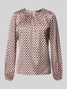 Zero Blusenshirt mit Rundhalsausschnitt in Rot, Größe 42