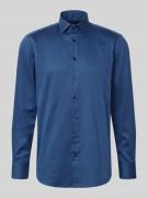 Christian Berg Men Regular Fit Businesshemd aus Baumwolle mit Kentkrag...