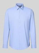BOSS Regular Fit Businesshemd mit Kentkragen Modell 'JOE' in Bleu, Grö...