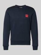 Jack & Jones Sweatshirt mit Label-Print Modell 'BRANDY' in Marine, Grö...