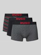 HUGO Trunks aus Baumwoll-Mix im 3er-Pack in Black, Größe L
