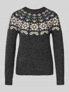 Vero Moda Regular Fit Strickpullover mit Woll-Anteil Modell 'SIMONE' i...