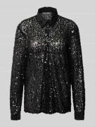 Christian Berg Cocktail Regular Fit Bluse mit Pailletten in Black, Grö...