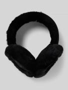 UGG Ohrenwärmer aus Lammfell mit Label-Stitching in Black, Größe 1