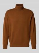 Antony Morato Strickpullover mit Rollkragen in Camel, Größe L