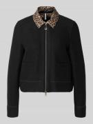 Marc Cain Blazer mit Reißverschluss in Black, Größe 34