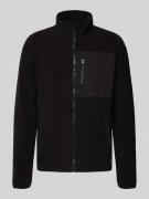 Blend Sweatjacke mit Stehkragen in Black, Größe 3XL