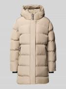 Superdry Steppjacke mit Reißverschlusstaschen in Stein, Größe L