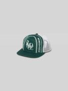 RHUDE Basecap mit Label-Print in Dunkelgruen, Größe 1