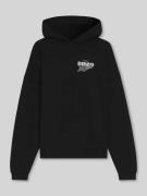 HUGO Oversized Hoodie aus reiner Baumwolle Modell 'DALESSANDRA' in Bla...