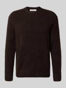 SELECTED HOMME Relaxed Fit Strickpullover mit Woll-Anteil Modell 'RAI ...