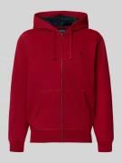 Polo Ralph Lauren Sweatjacke mit Kapuze in Rot, Größe L