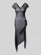 Noisy May Maxikleid mit tiefem Gehschlitz Modell 'Lacey' in Black, Grö...