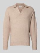 Jack & Jones Loose Fit Strickpullover mit Woll-Anteil Modell 'SOHO' in...