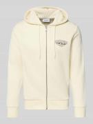 Jack & Jones Sweatjacke mit Kapuze und Label-Print Modell 'MAKOTO' in ...