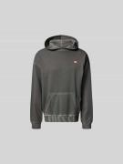 Diesel Hoodie mit Kapuze in Anthrazit, Größe L