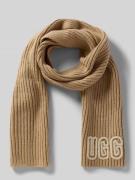 UGG Schal mit Woll-Anteil in Stein, Größe 1